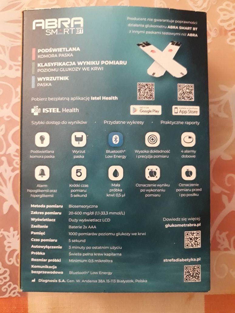 Glukometr Abra Smart BT