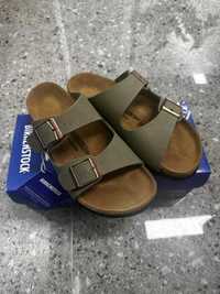 Birkenstock Arizona Lit de pied souple gray wax EU 40