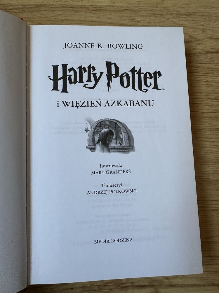 Harry Potter i Więzień Azkabanu twarda stare wydanie