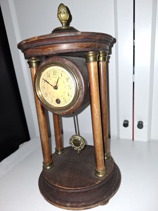 HAC Hamburg zegar kominkowy stary,vintage