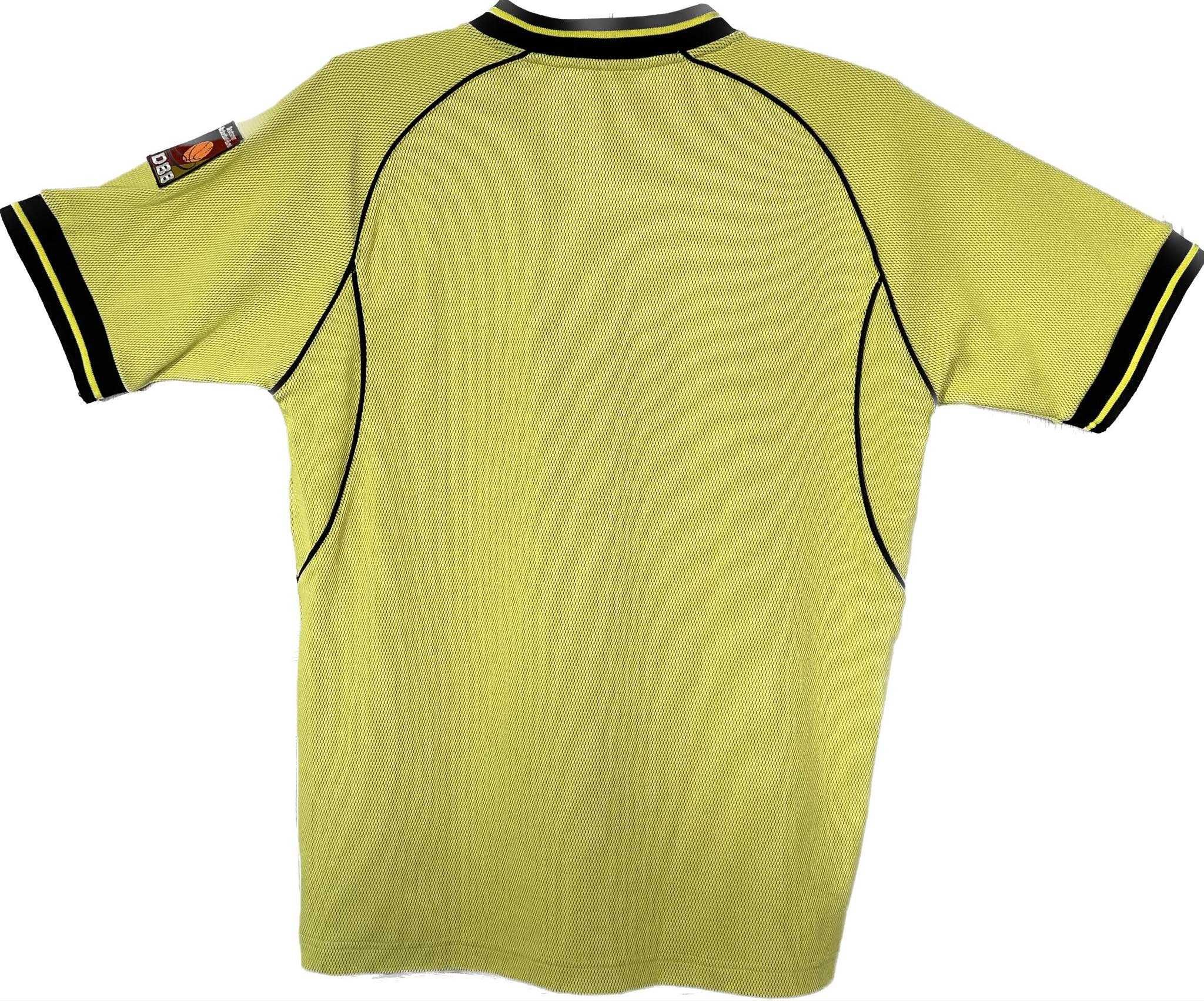 Koszulka koszykarska Spalding zółta, rozmiar S