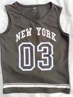T-shirt sportowy New York H&M 134/140