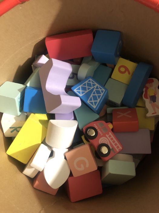 Деревяний конструктор, розвиваючі іграшки, екологічні