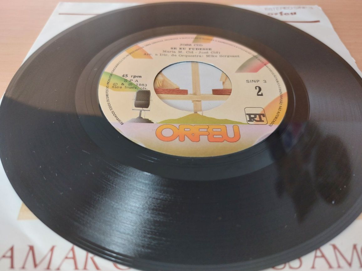 Vinil Single - José Cid - Amar como Jesus Amou 1983