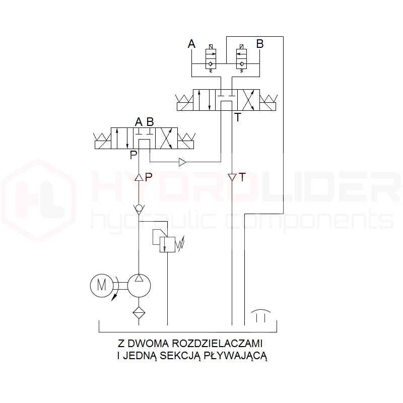 Zasilacz agregat hydrauliczny 24v 2,2kw 2,0cm3 6l