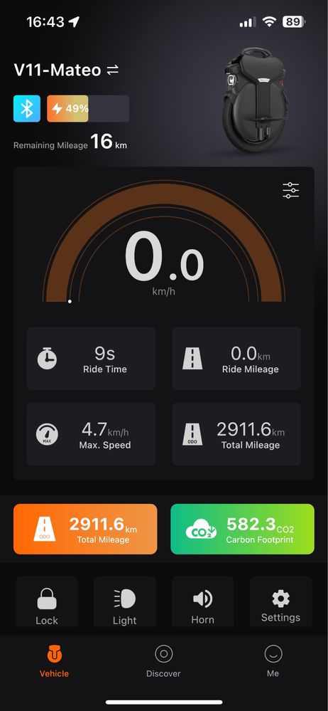 Inmotion V11 monocykl z upgrade’ami