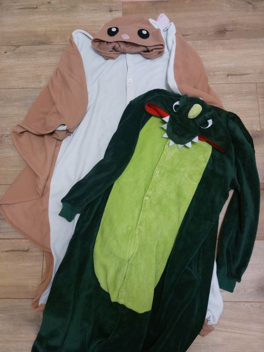 Кігурумі, сліпи, піжами флісові, жіночі, розміри L XL