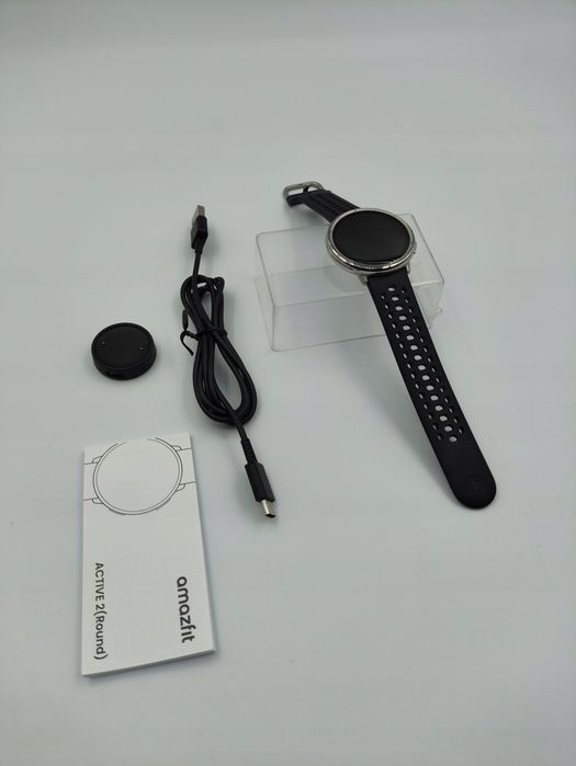 Smartwatch Amazfit Active 2 Black Sport 1,32 AMOLED 270mAh Bluetooth