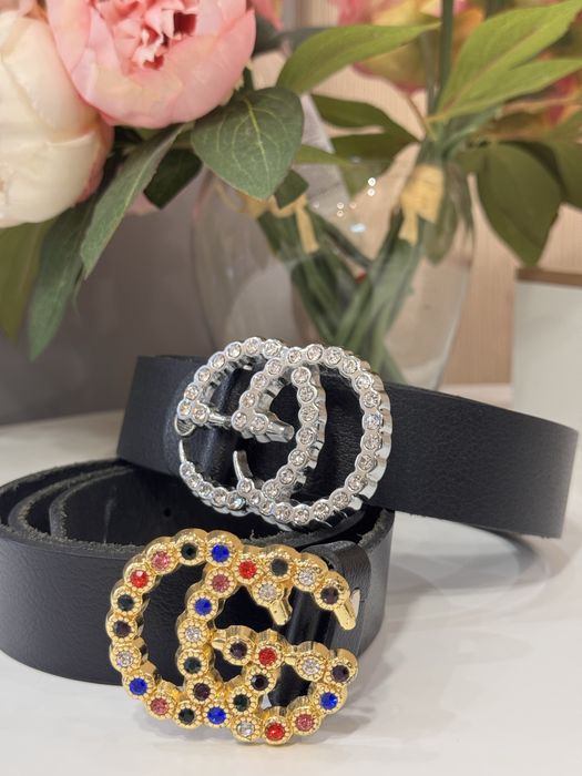 Стильні жіночі шкіряні ремні в ідеал.стані Gucci