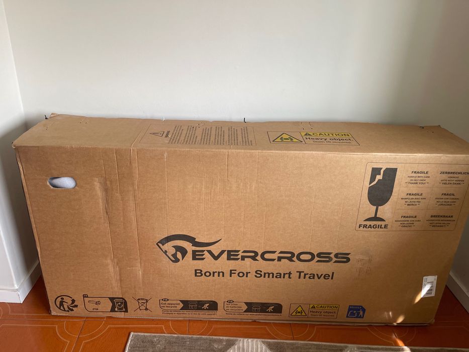 Bicicleta Elétrica Dobrável EVERCROSS EK6