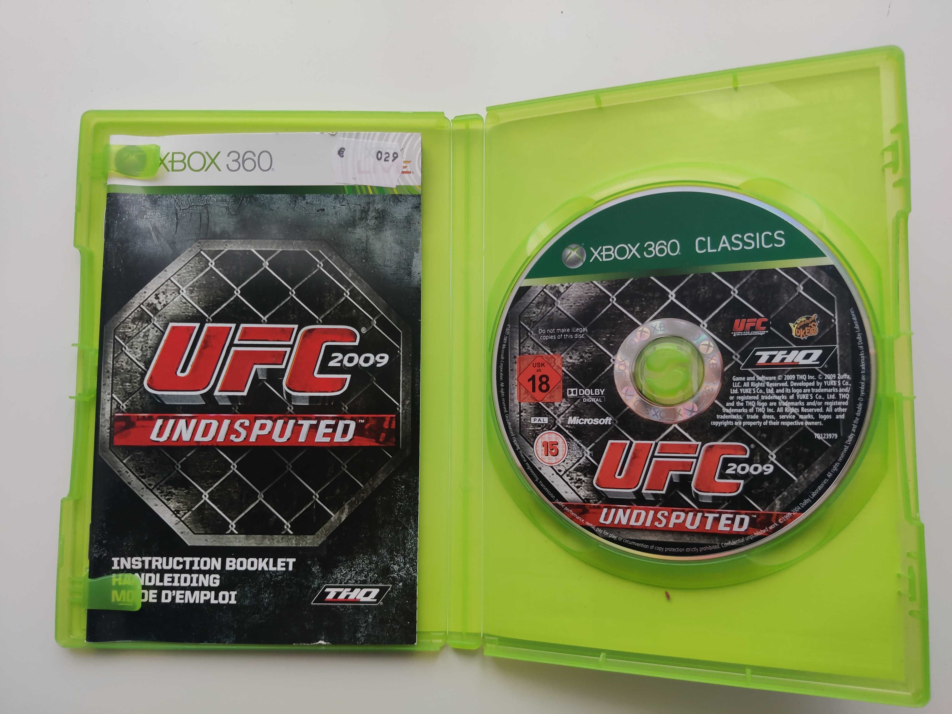 Gra Xbox360 / Xbox 360 - Ufc 2009 Undisputed  (język ang)