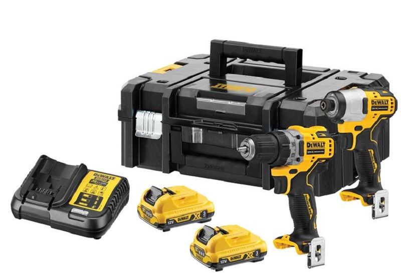 Dewalt zakrętarka udarowa + wiertarko-wkretarka DCK2110L2 (Milwaukee)