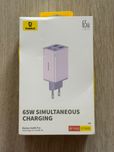 Зарядний пристрій Baseus 65W