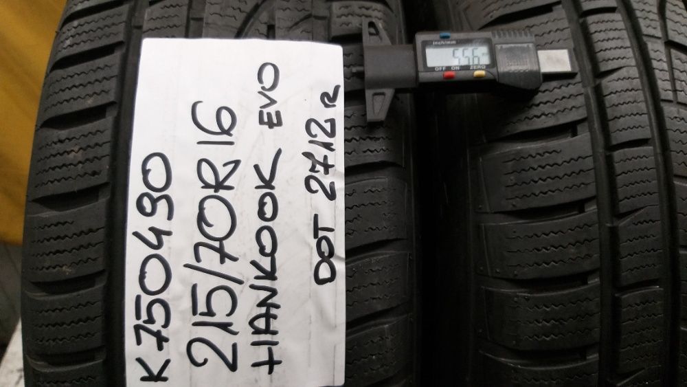 K750490 komplet 215/70R16 Hankook I'Cept Evo dot.2712r.