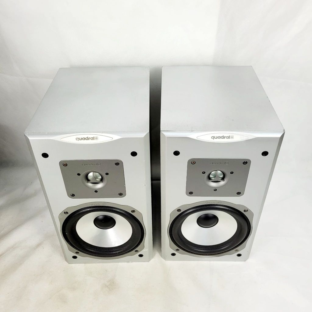 Kolumny Quadral Platinum 220 srebrne 70/100W 4-8ohm monitory