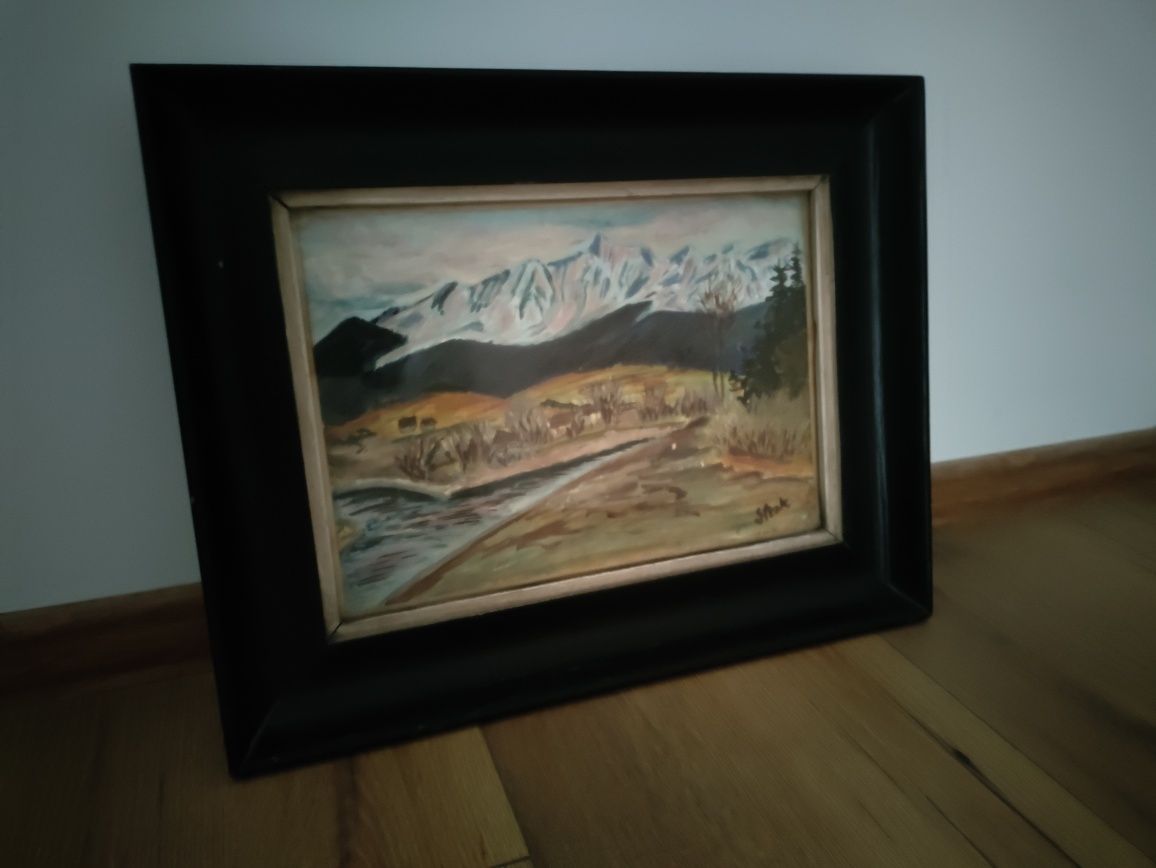 Tatry Polskie- Stefan Ptak.Akwarela
