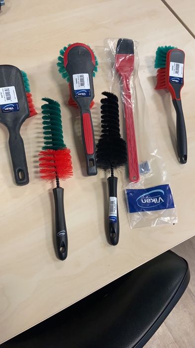 Щетки, кисти, стяжки для детейлинга авто Koch, пр-во Vikan Дания