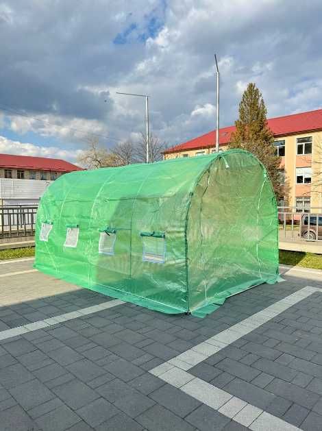 Польська теплиця 4*2.5м/міцна конструкція/парник арочний 10м.кв.