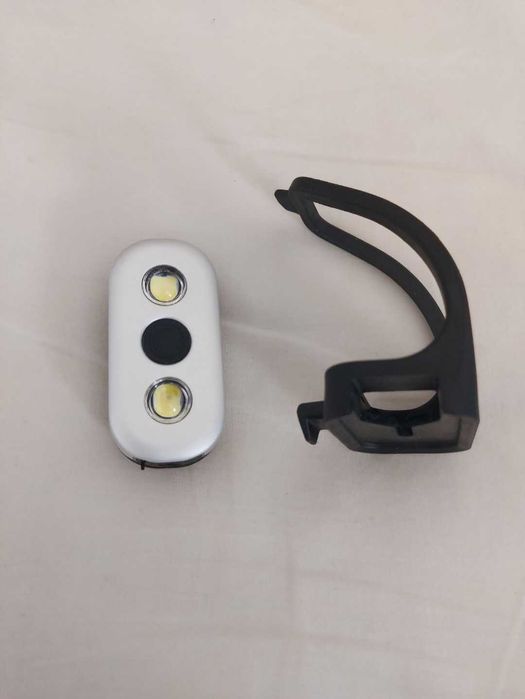 Lampka rowerowa LED przednia/tylna USB 5 trybów świecenia wodoodporna