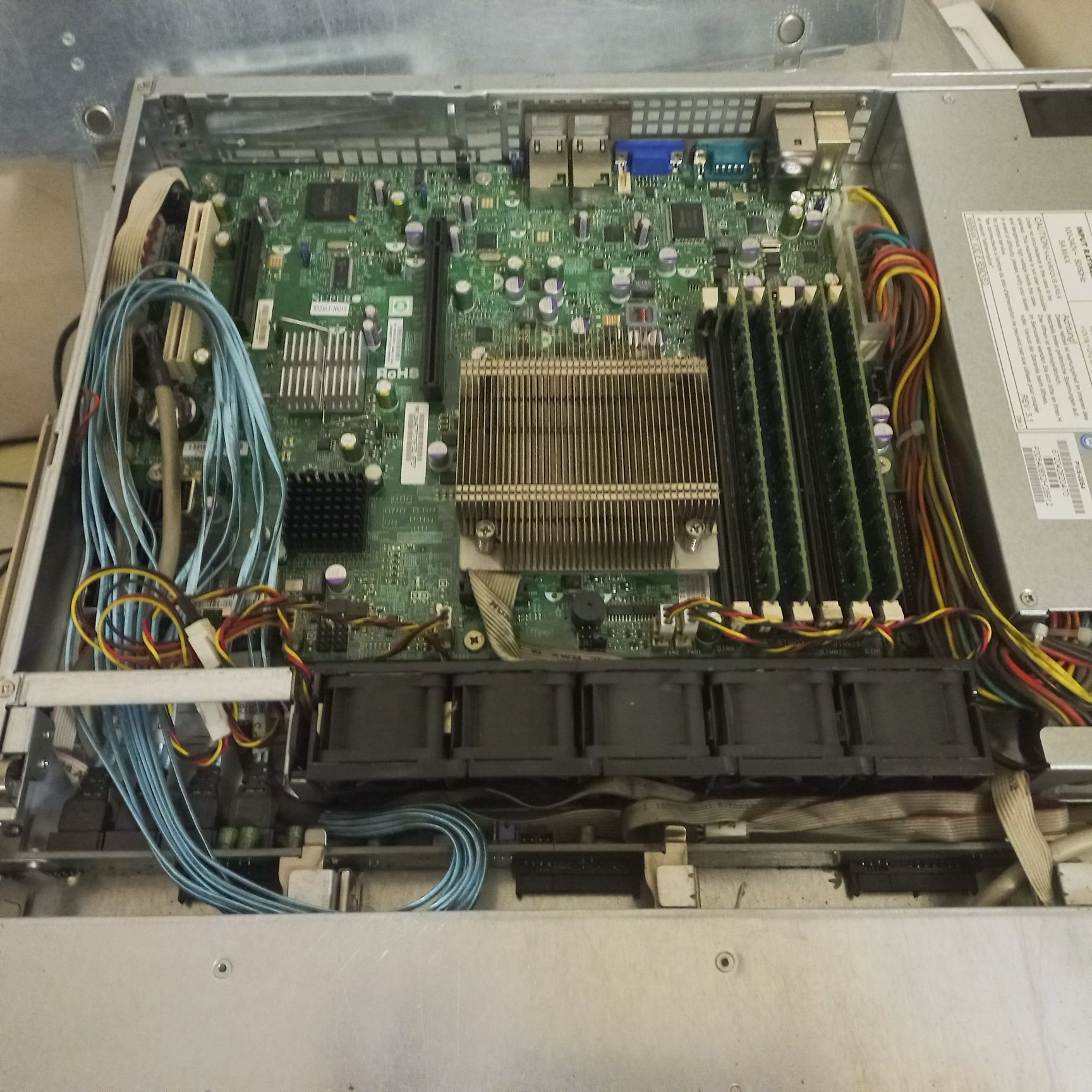 Сервер 1U Supermicro X8SI6-F-NI015,IPMI,Socket LGA1156