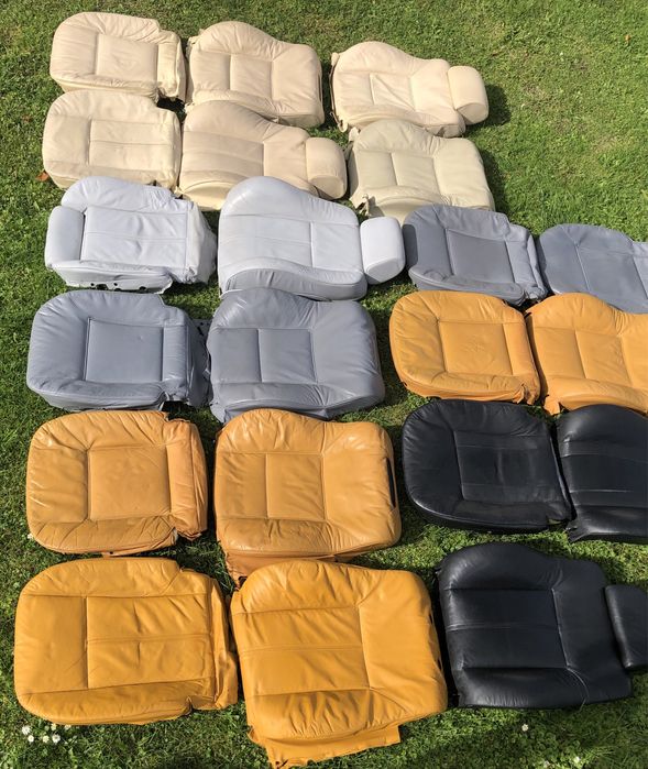 BMW E38 E39 Fotele komfortowe skóra Nappa INDIVIDUAL Rarytas