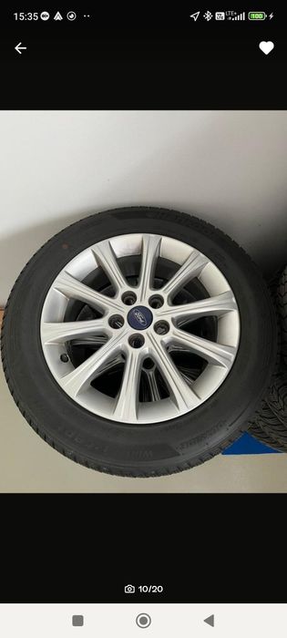 Koła 16 felgi aluminiowe 5x108 Ford