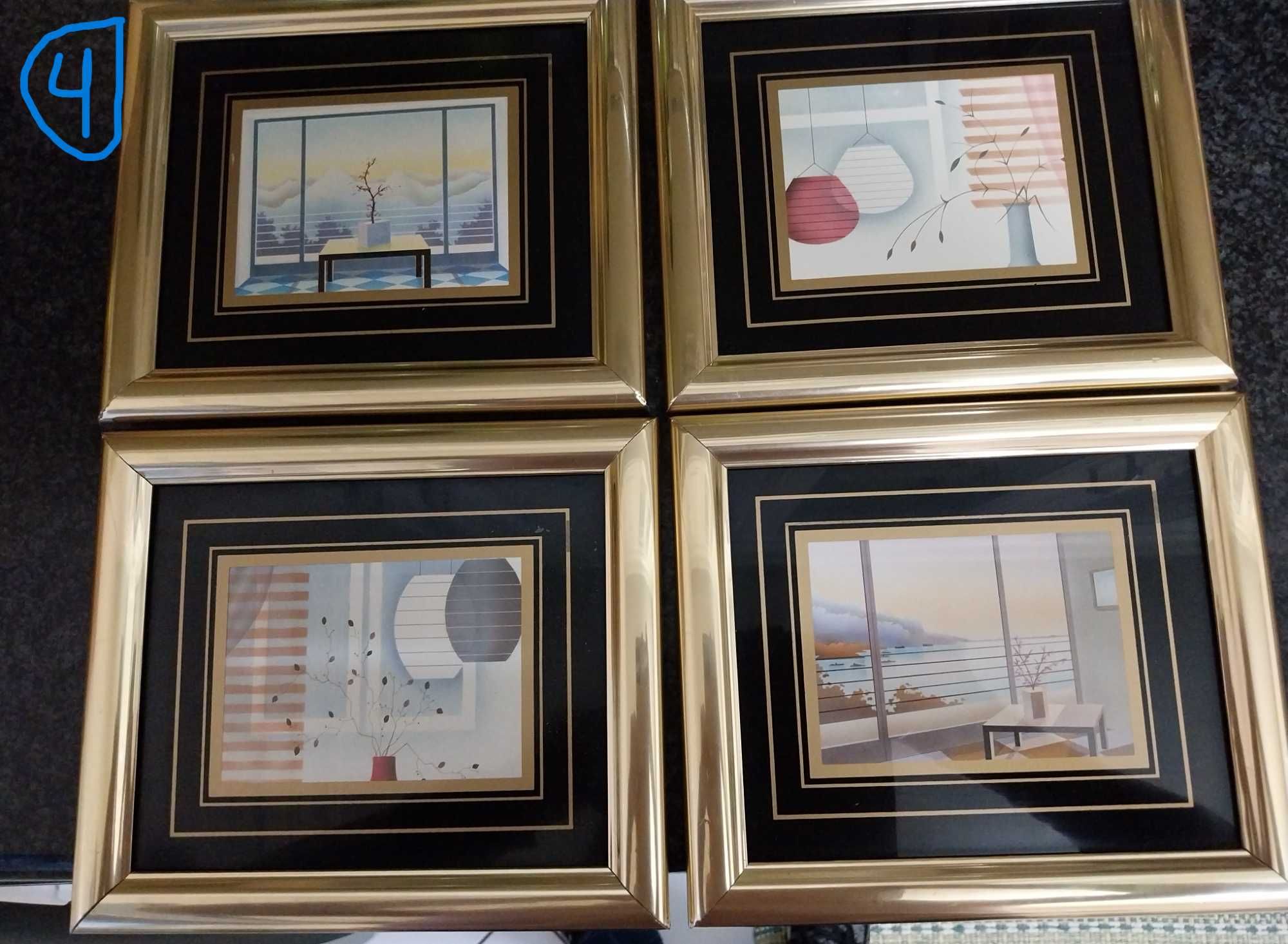 Quadros antigos, vários preços
