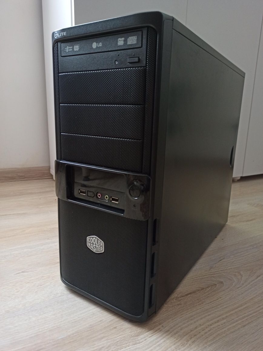 Komputer stacjonarny PC do nauki gier Ryzen 3200G 256GB dysk 16GB RAM