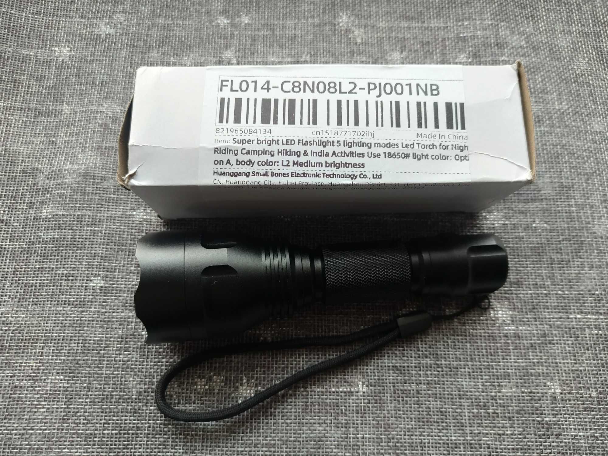 Фонарик ліхтар C8 xml l2, Philips SFL1235