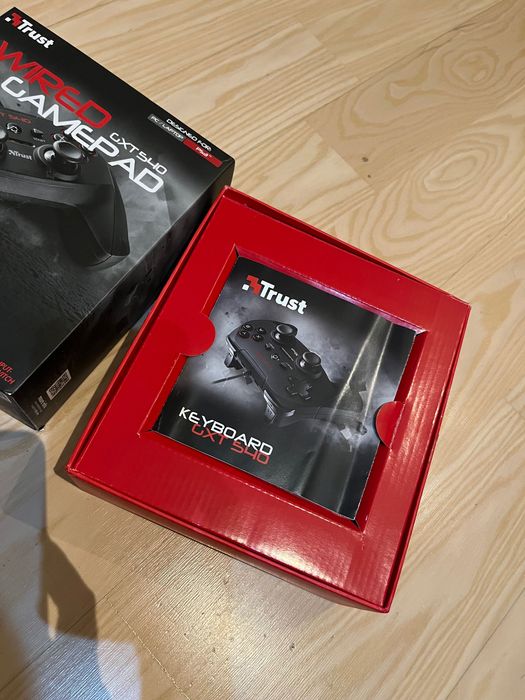 SPRAWNY Pad Trust GXT 540 do PC PS3 PS4 - przewodowy gamepad