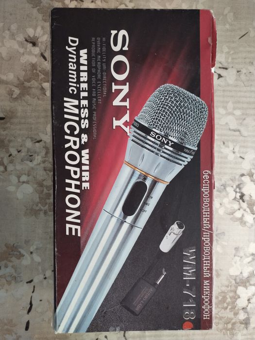 Шнури до мікрофону Sony