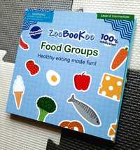 ZooBooKoo Food Groups książeczka magnetyczna jedzenie po angielsku
