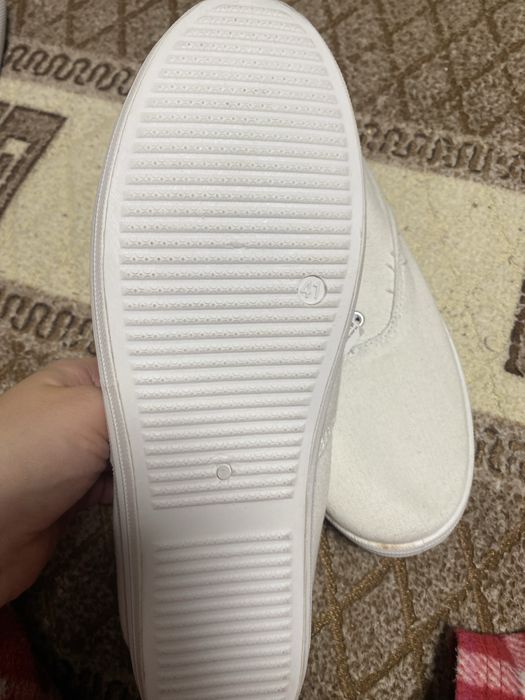 Кеди білі унісекс(41)р