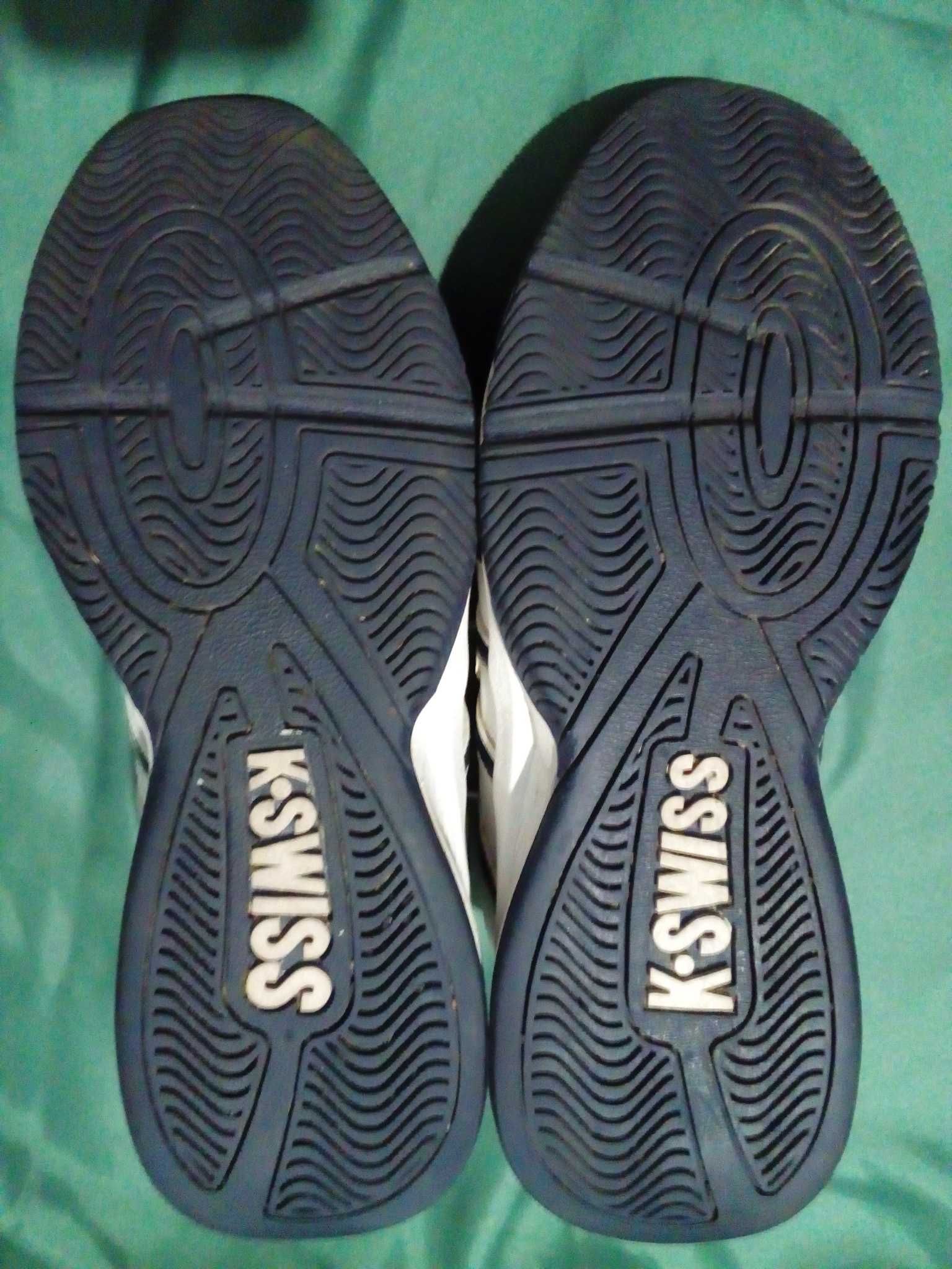 Розпродаж-кроссовки кожаные треккинговые тактические K-Swiss размер 43