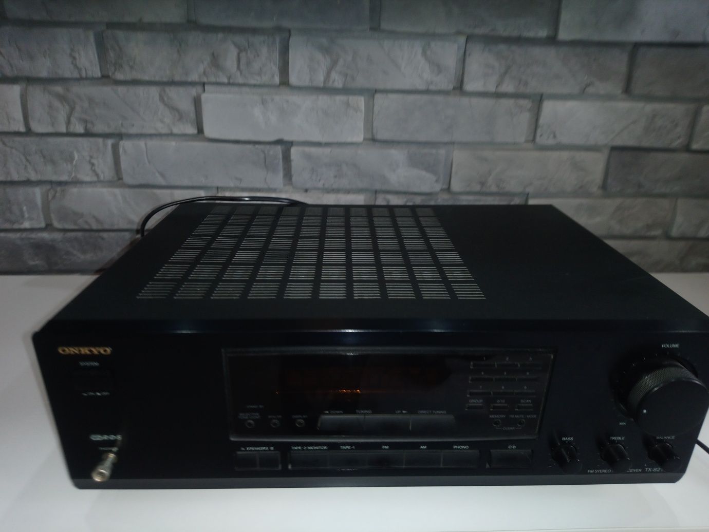 Amplituner stereo Onkyo RDS mało używany