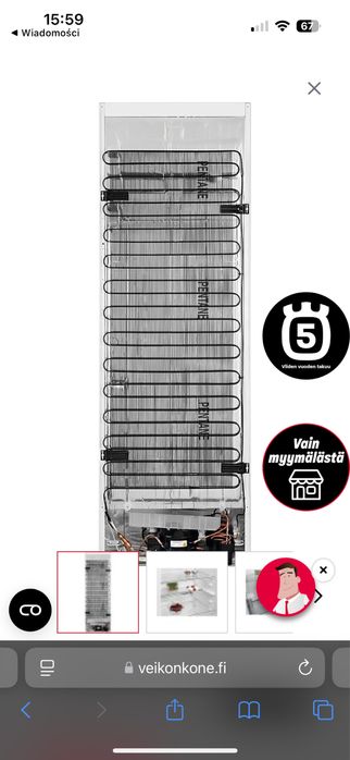 Lodówka husqvarna nowa