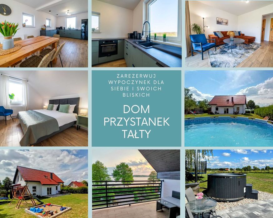 Dom na wyłączność Mikołajki apartamenty balia mazury domki