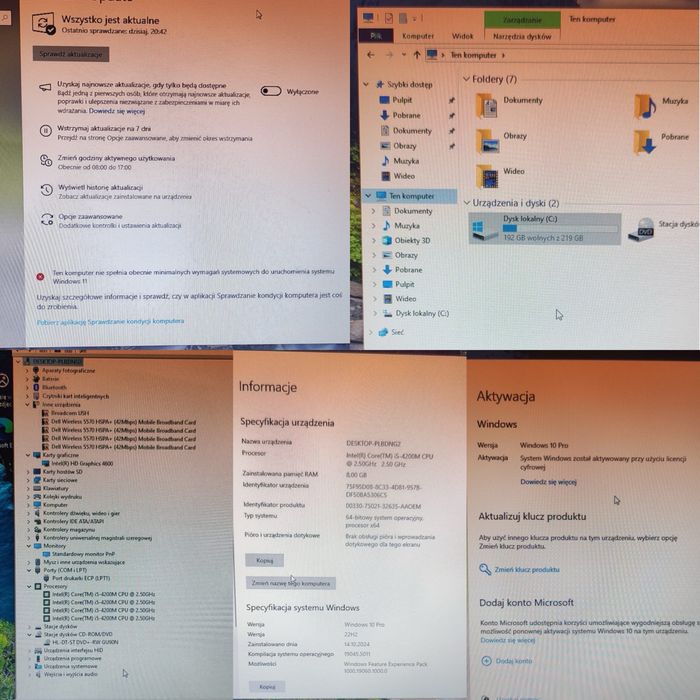 Laptop DELL LATITUDE e6440 Intel Core i5-4200M 2.5Ghz Ram: 8GB