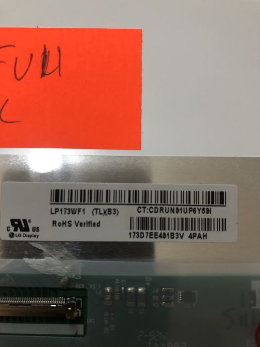 Матрица 17.3 Led Normal FullHd 40пин