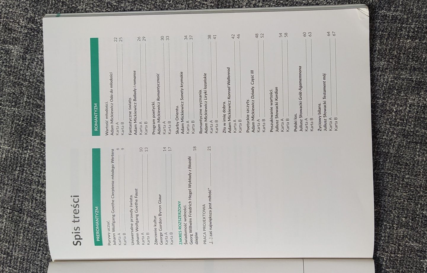 Język polski. Karty pracy. Klasa 2