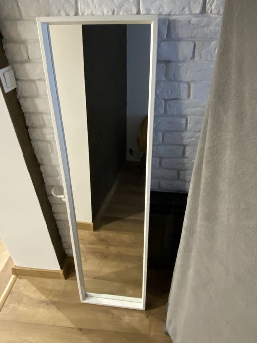 Lustro NISSEDAL ikea białe