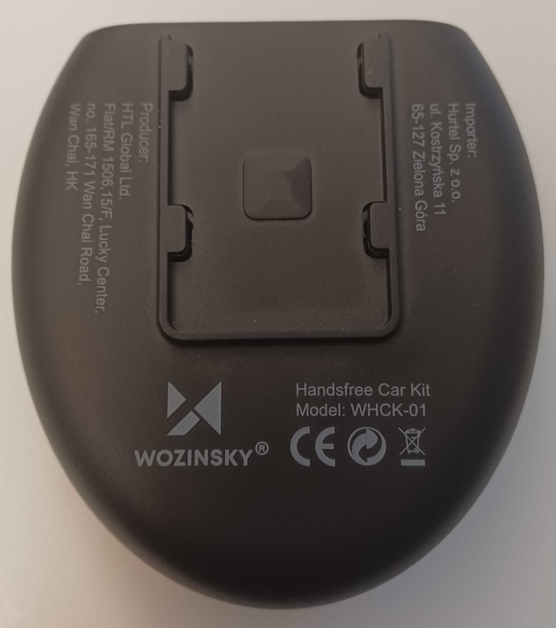 Zestaw głośnomówiący Bluetooth 5.0 Wozinsky WHCK-01