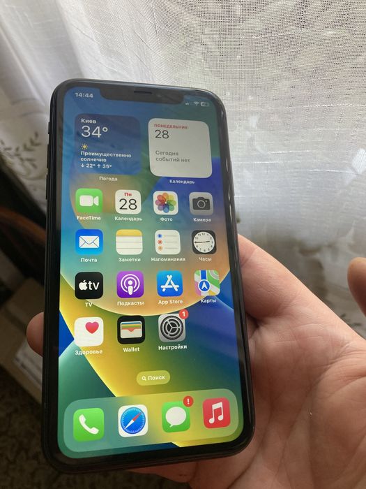 iPhone 11 Black 128Гб состояние отличное 88% АКБ