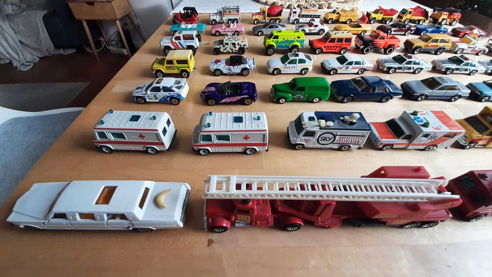 Kolekcja resoraków Matchbox, Siku, Majorette