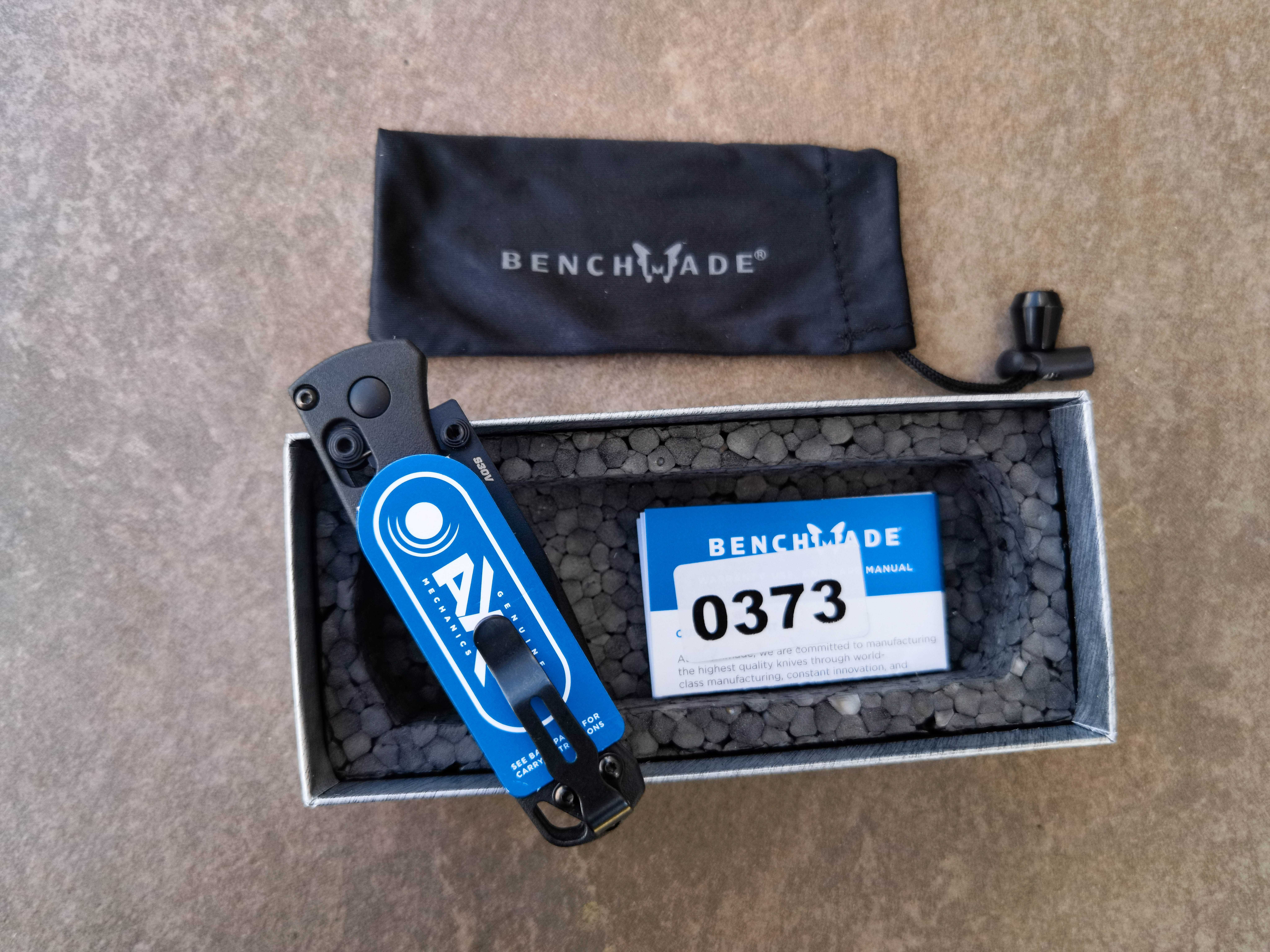 Benchmade Mini Bugout 533 BK-2(CPM-S30V) - cкладной EDC нож