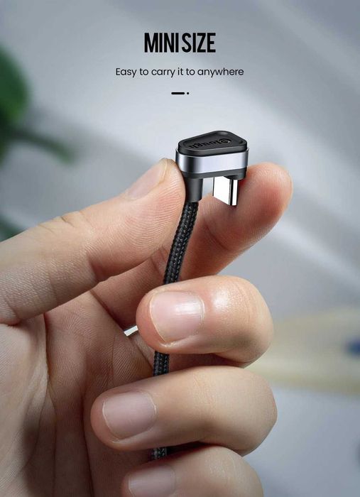 Kabel, przewód USB typu C 2m, szybkie ładowanie.