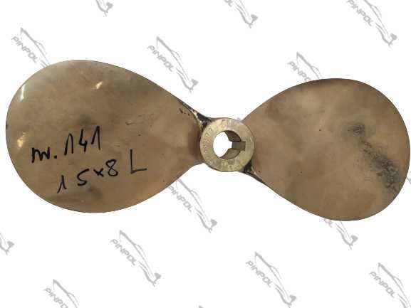 Śruba napędowa Mosiężna 15X8 L nr.141