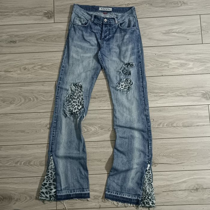 Flared jeans Dolce & Gabanna style