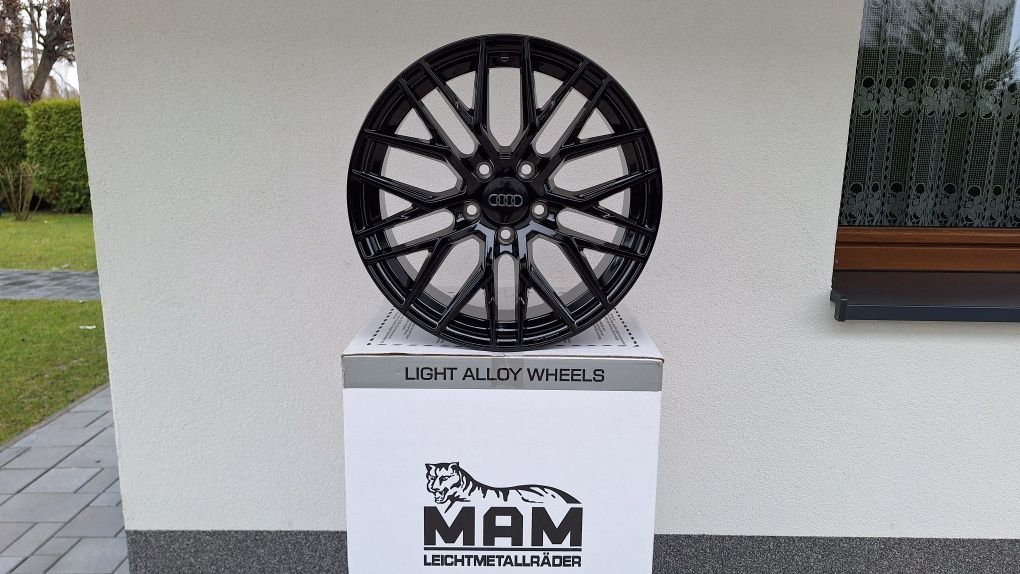 Nowe Alufelgi 5x112 R17 Wzór RS4 Audi A3 A4 A5 A6 Vw Golf Passat Caddy