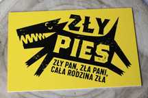 Tabliczka Uwaga pies